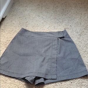 Plaid skort